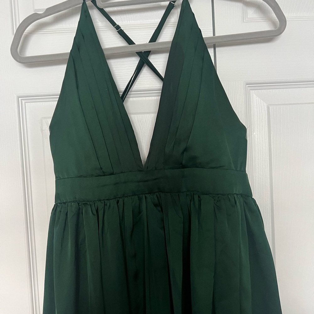 Windsor Deep Green Maxi Dress - Picture 3 of 7